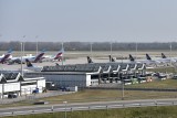 Abgestellte Flugzeuge von Lufthansa und Eurowings