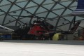 Ersatzmaschine *AH-1 Cobra* steht im Hangar-8