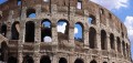 Das Kolosseum in Rom ist das größte antike Ampitheater 