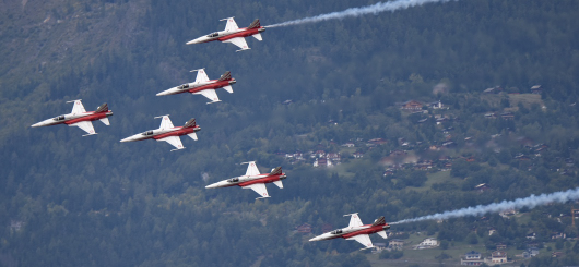 Patrouille Suisse, Sion Airshow, 17.09.2017